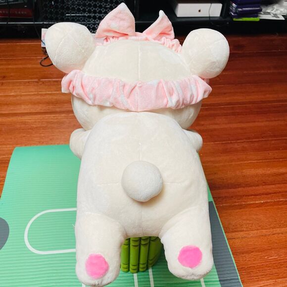 NWT BIG SAN-X Pajama PJ party Rilakkuma: Korilakkuma Flying pose 15”plushie - Picture 3 of 5